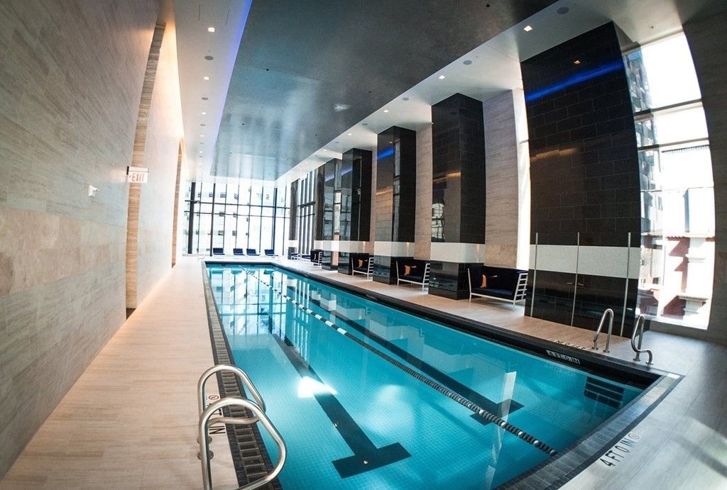 Interior, Pool, Recessed Lighting