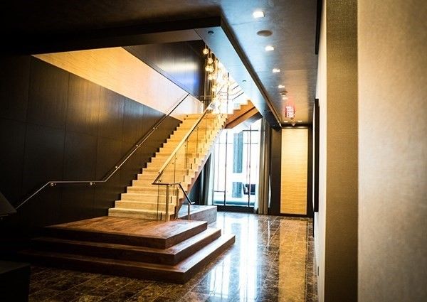 Interior, Recessed Lighting, Wooden Walls