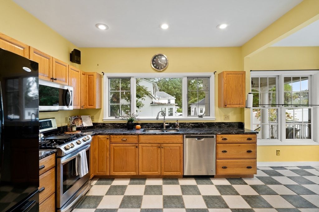 Interior, Kitchen, Recessed Lighting, Stainless Steel Appliances