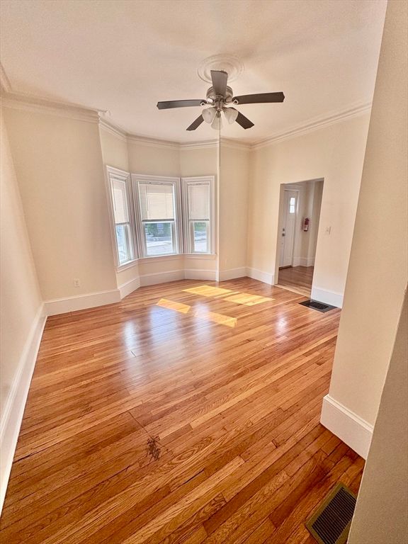 Empty room, Interior, Wood Texture Flooring
