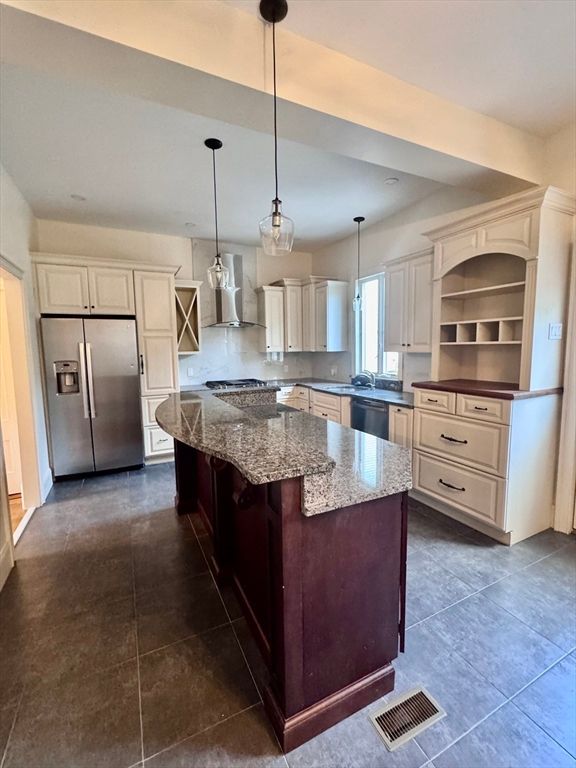 Interior, Kitchen, Pendant Lights