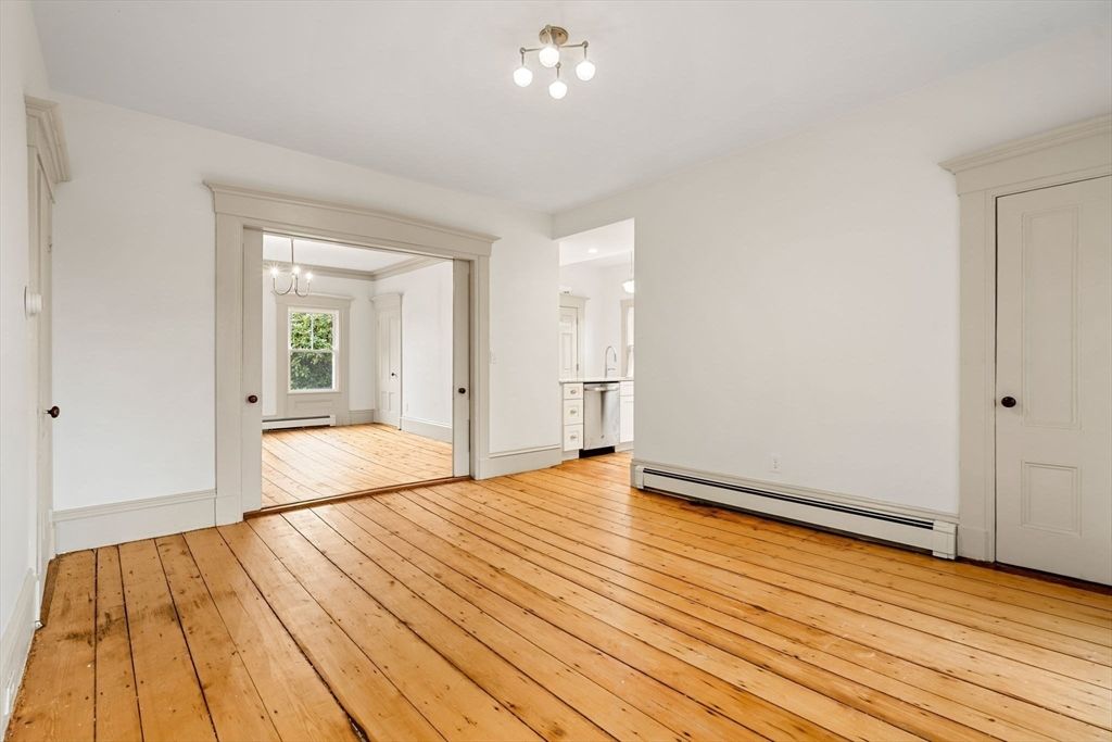 Empty room, Interior, Wood Texture Flooring