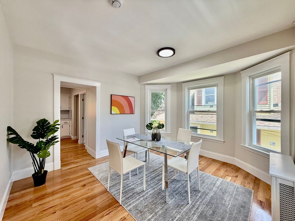 Dining room, Interior, Wood Texture Flooring