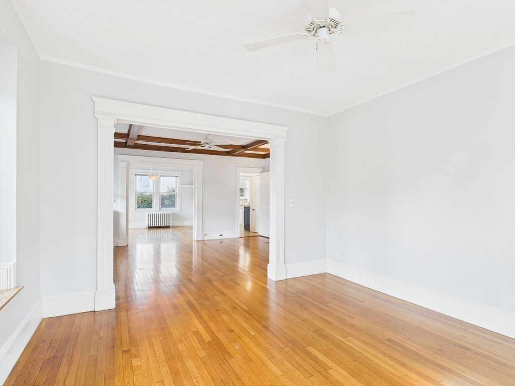 Empty room, Interior, Wood Texture Flooring