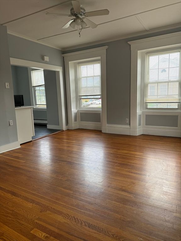 Empty room, Interior, Wood Texture Flooring