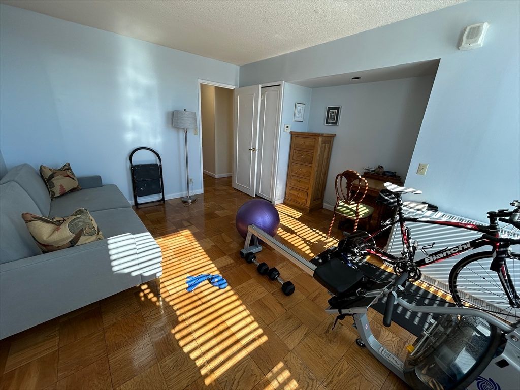 Fitness Equipment, Interior, Wood Texture Flooring