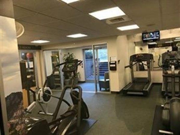 Fitness Equipment, Gym, Interior, Recessed Lighting