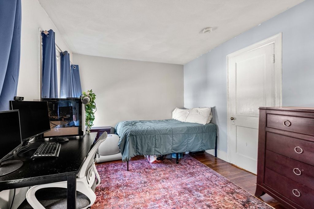 Bedroom, Home Office, Interior, Wood Texture Flooring