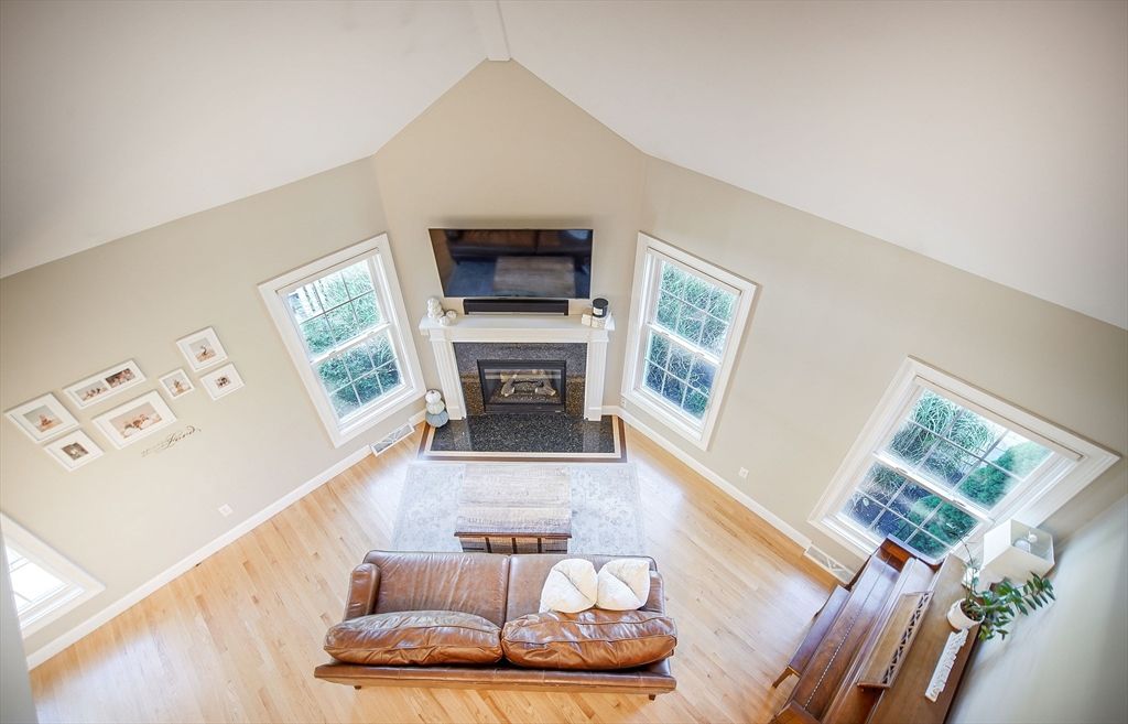 Fireplace, Interior, Living room, Wood Texture Flooring