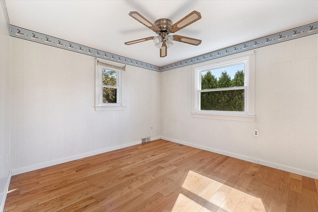Empty room, Interior, Wood Texture Flooring