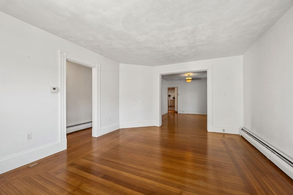 Empty room, Interior, Wood Texture Flooring