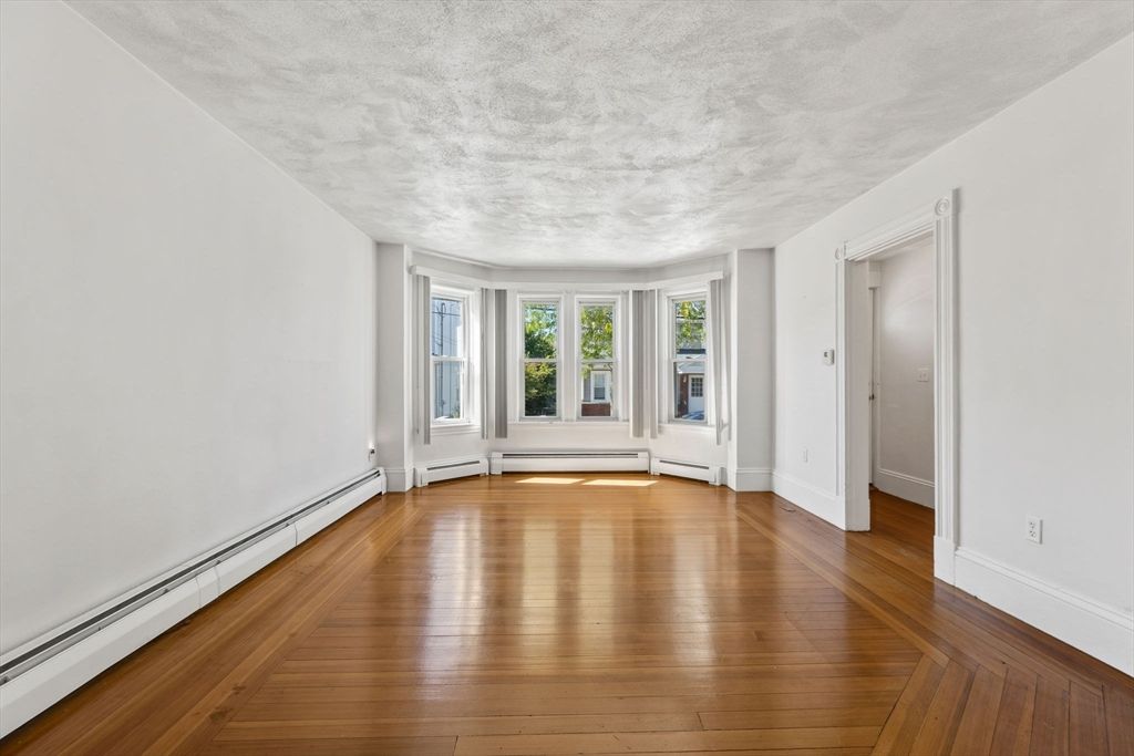 Empty room, Interior, Wood Texture Flooring