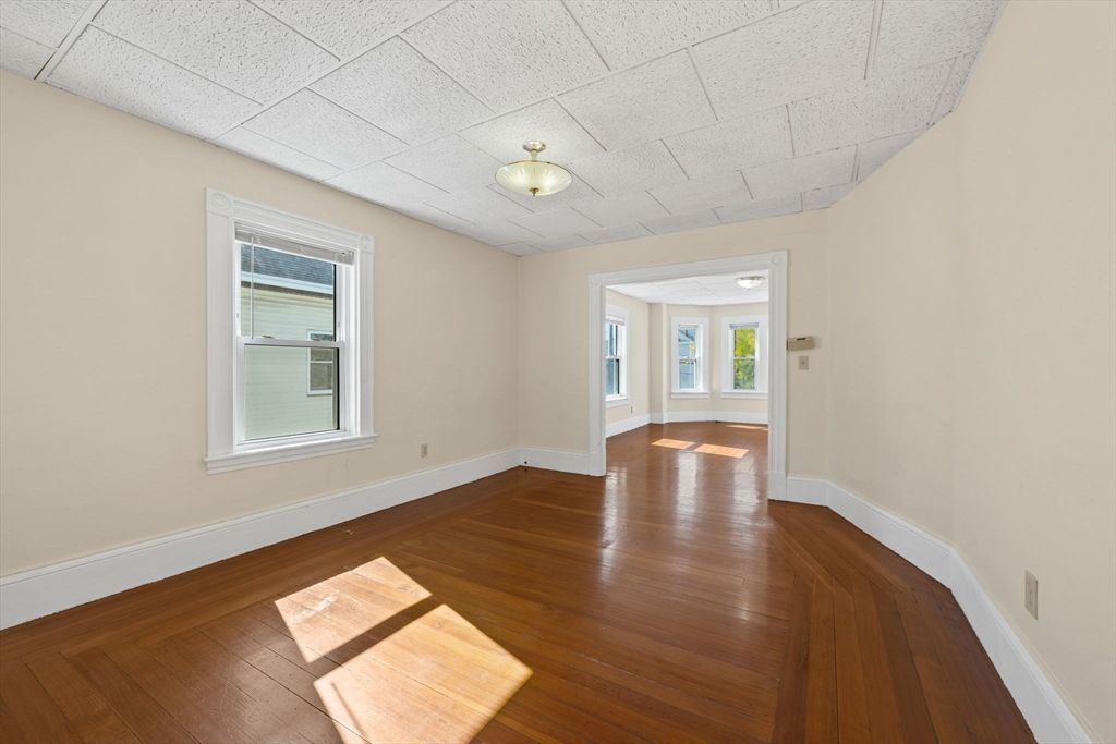 Empty room, Interior, Wood Texture Flooring