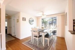 Dining room, Interior, Wood Texture Flooring