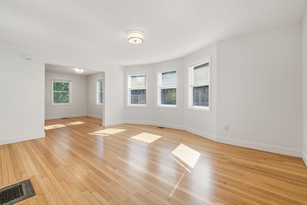 Empty room, Interior, Wood Texture Flooring
