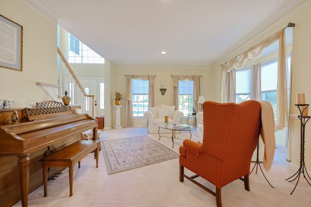 Interior, Living room, Piano, Recessed Lighting