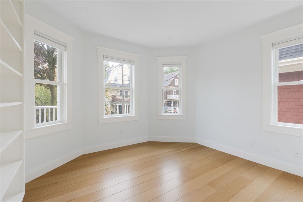 Empty room, Interior, Wood Texture Flooring