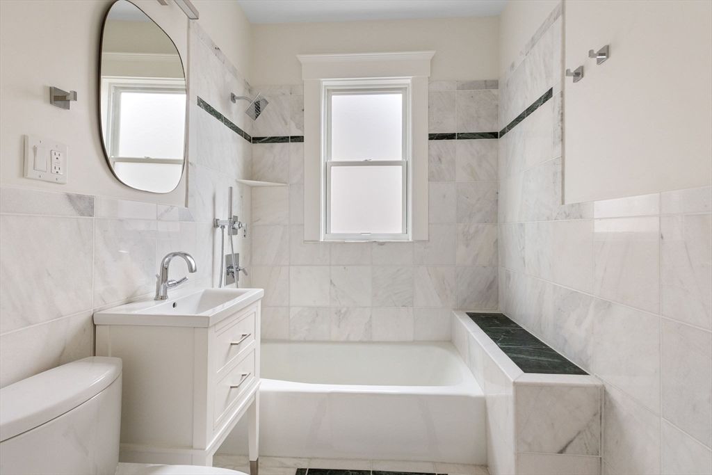 Bathroom, Interior, Marble Walls