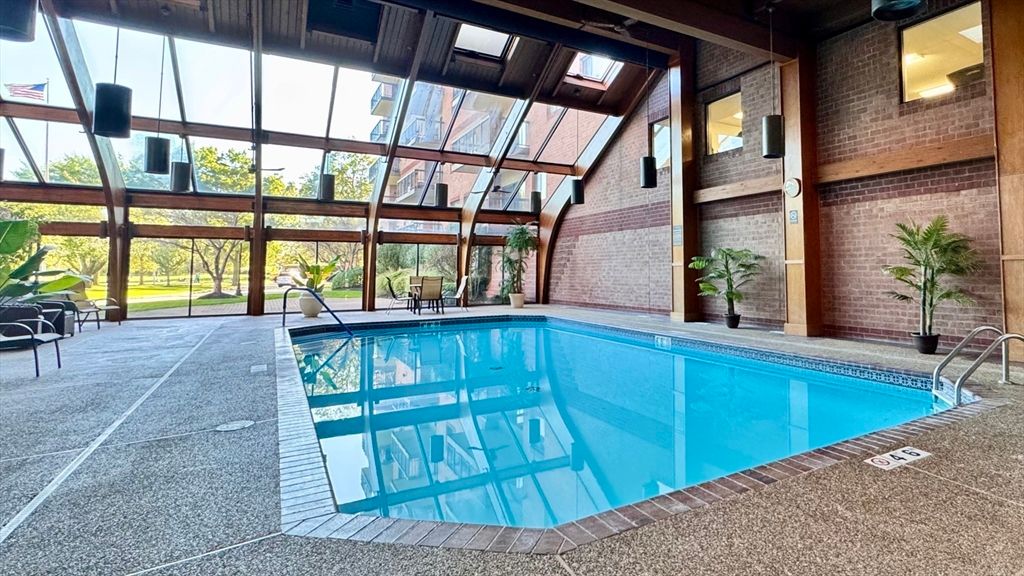 Interior, Pool, Stone Walls