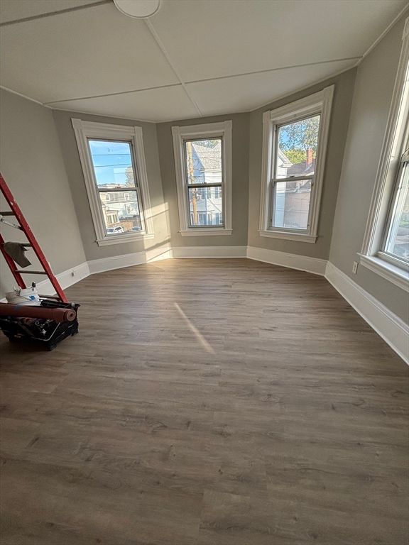 Empty room, Interior, Wood Texture Flooring