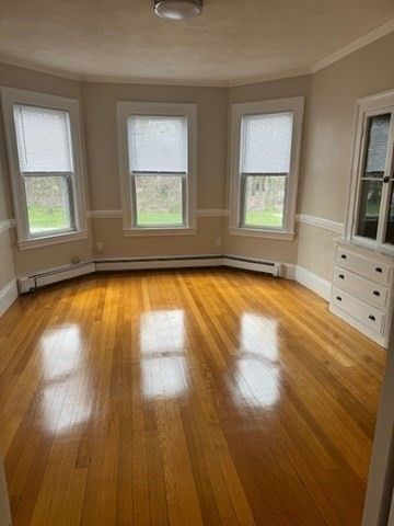 Empty room, Interior, Wood Texture Flooring