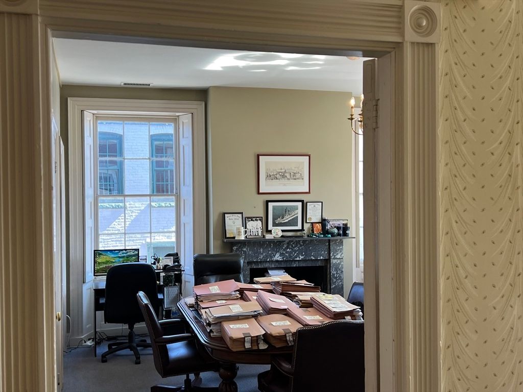 Fireplace, Home Office, Interior