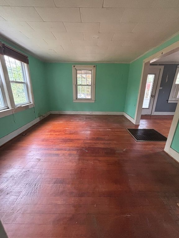 Empty room, Interior, Wood Texture Flooring