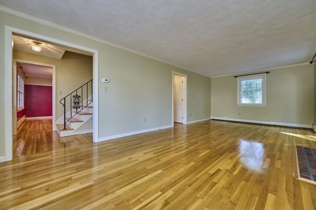 Empty room, Interior, Wood Texture Flooring