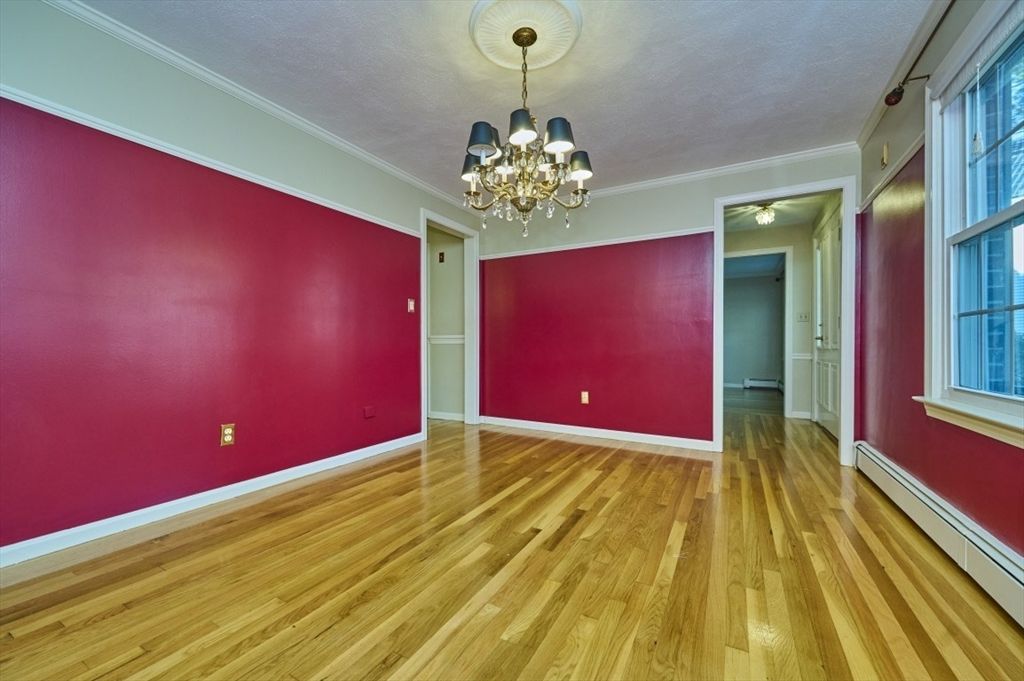 Chandelier, Empty room, Interior, Wood Texture Flooring