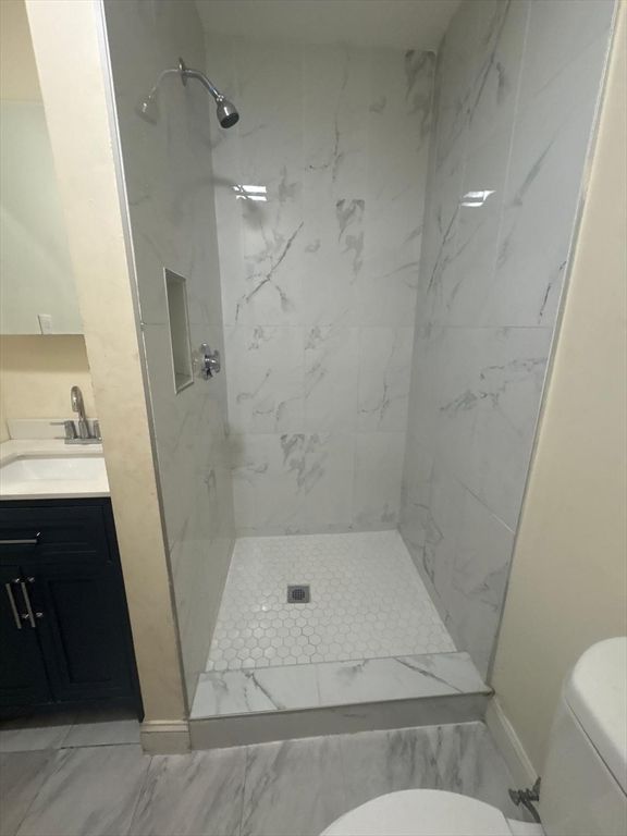 Bathroom, Interior, Marble Walls