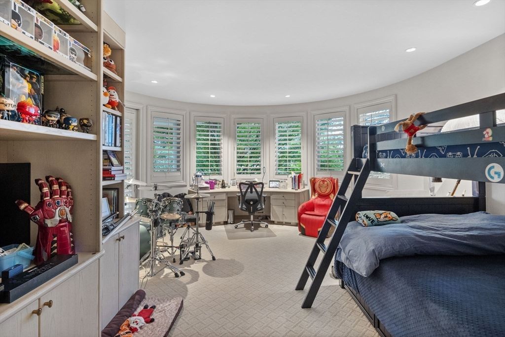 Home Office, Interior, Recessed Lighting