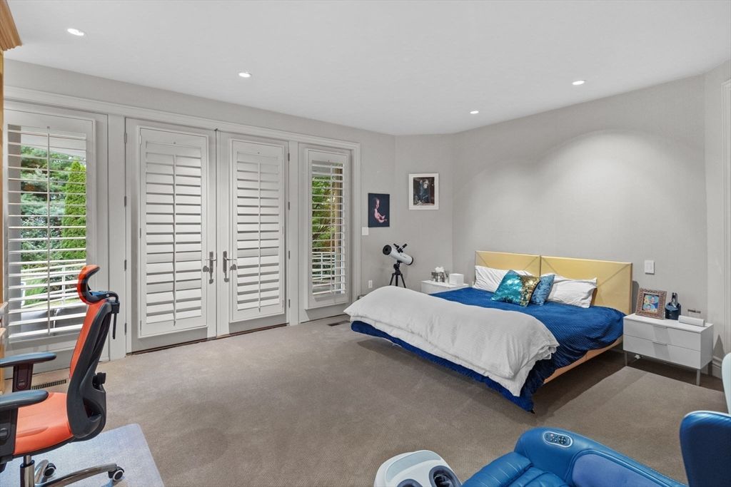 Bedroom, Fitness Equipment, Home Office, Interior, Recessed Lighting