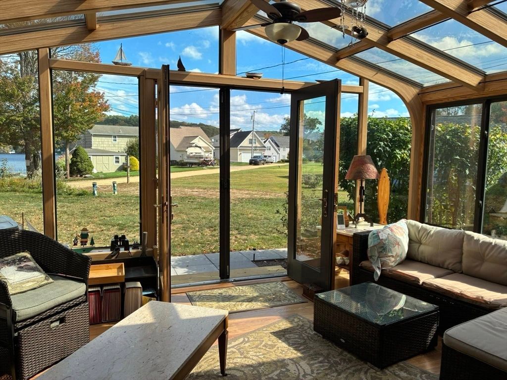 Glass Ceilings, Interior, Sun Room, Water