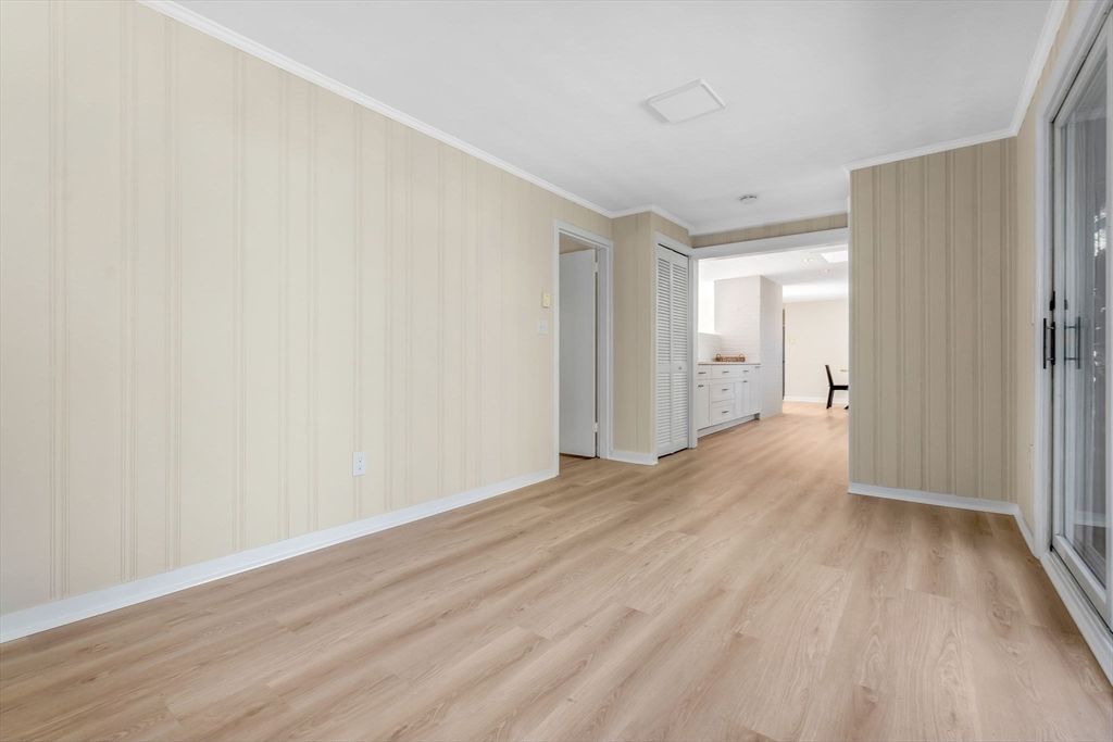 Empty room, Interior, Wood Texture Flooring