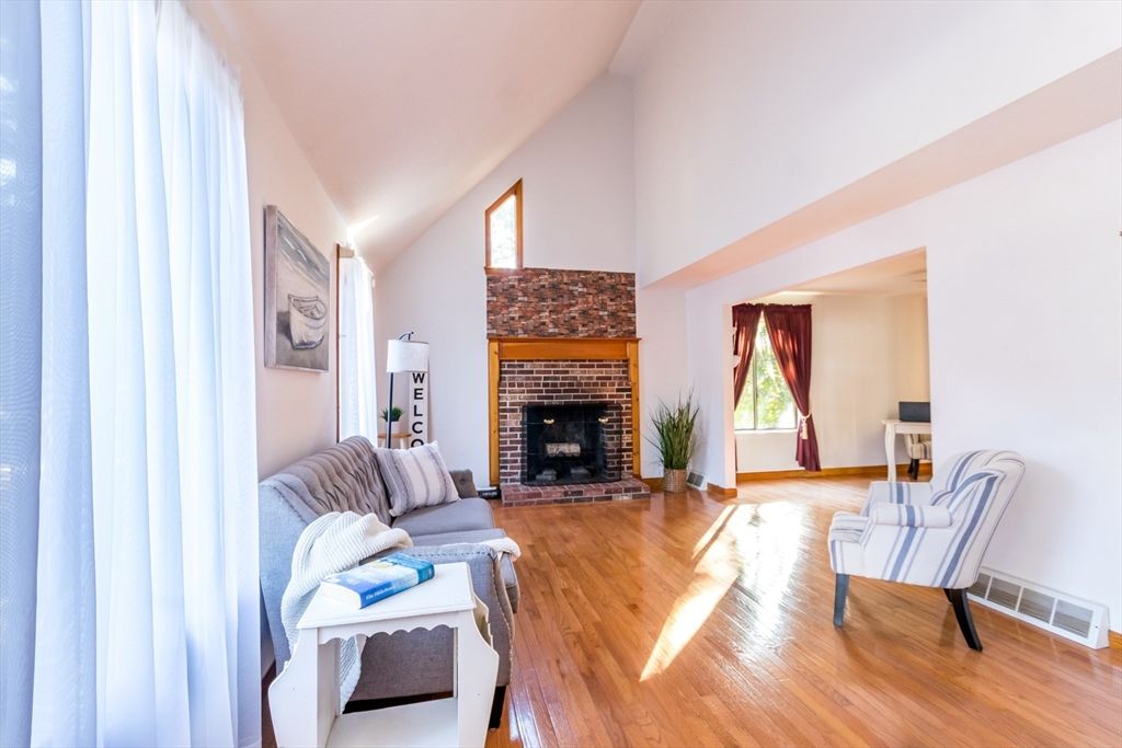 Fireplace, Interior, Living room, Wood Texture Flooring