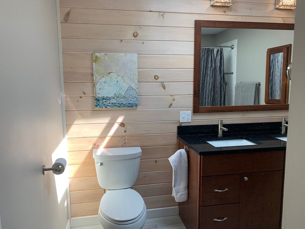 Bathroom, Interior, Wooden Walls