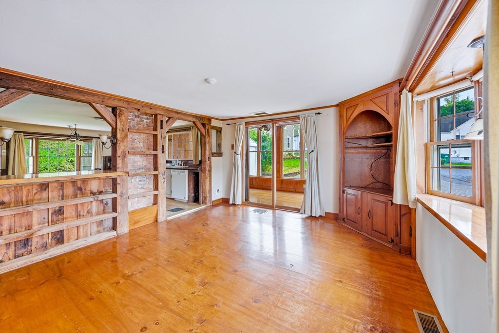Empty room, Interior, Wood Texture Flooring, Wooden Walls