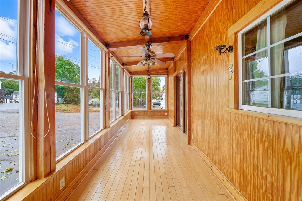 Interior, Sun Room, Wooden Beams, Wooden Ceilings, Wood Texture Flooring, Wooden Walls
