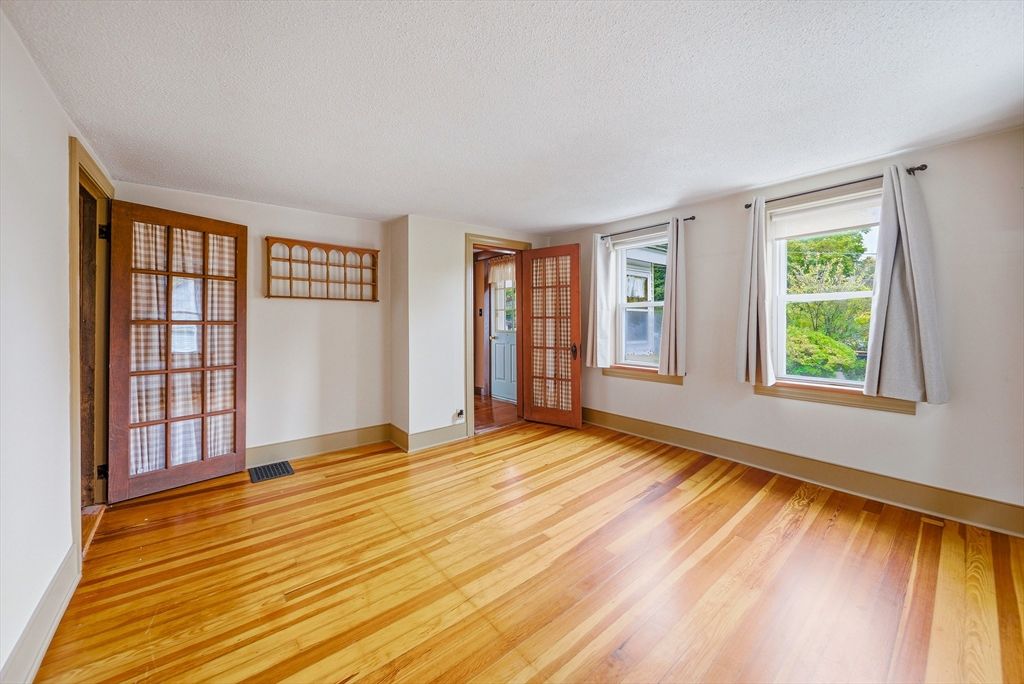 Empty room, Interior, Wood Texture Flooring