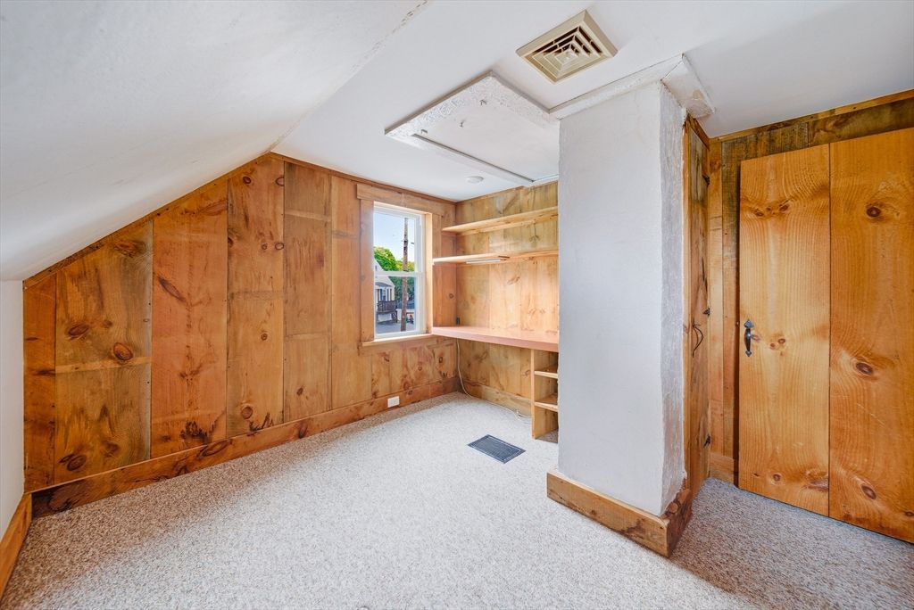 Empty room, Interior, Wooden Walls