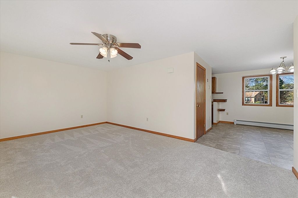Chandelier, Empty room, Interior