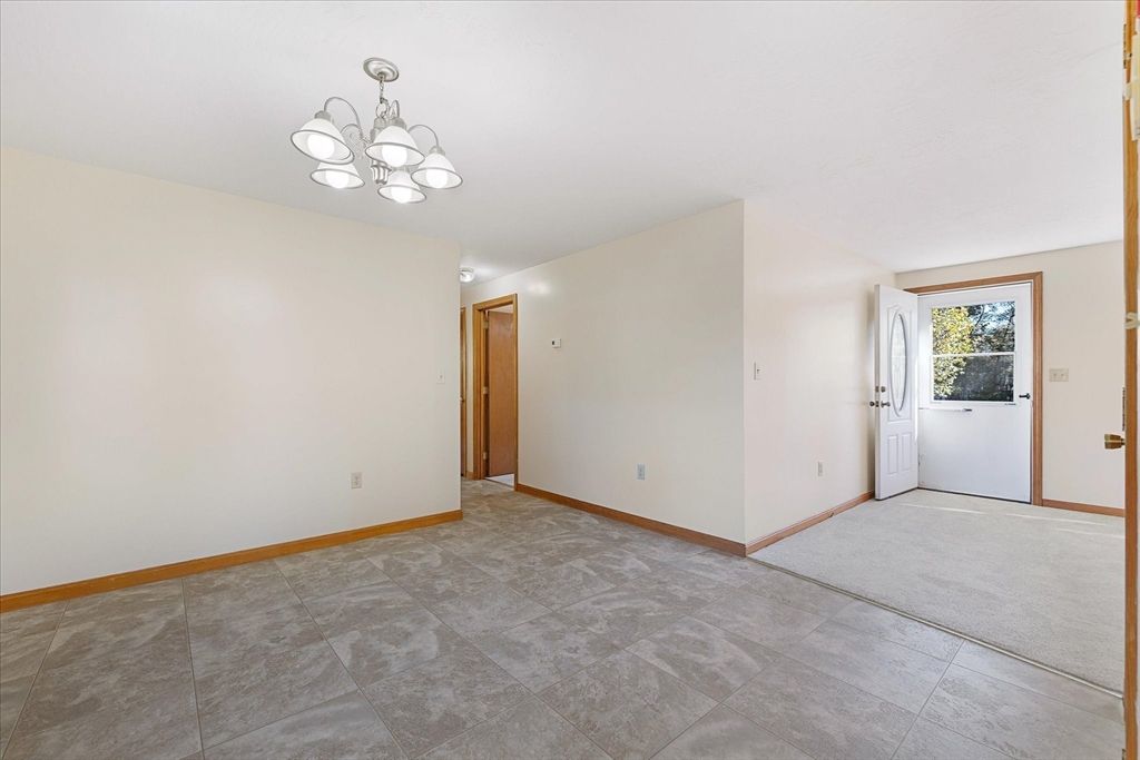 Chandelier, Empty room, Interior