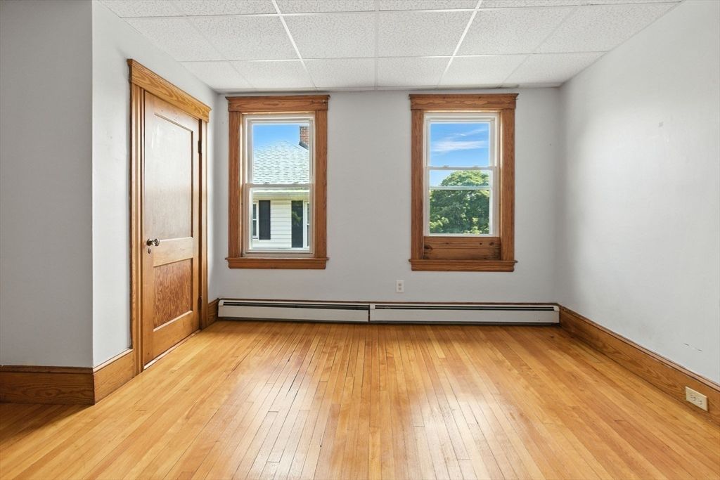 Empty room, Interior, Wood Texture Flooring
