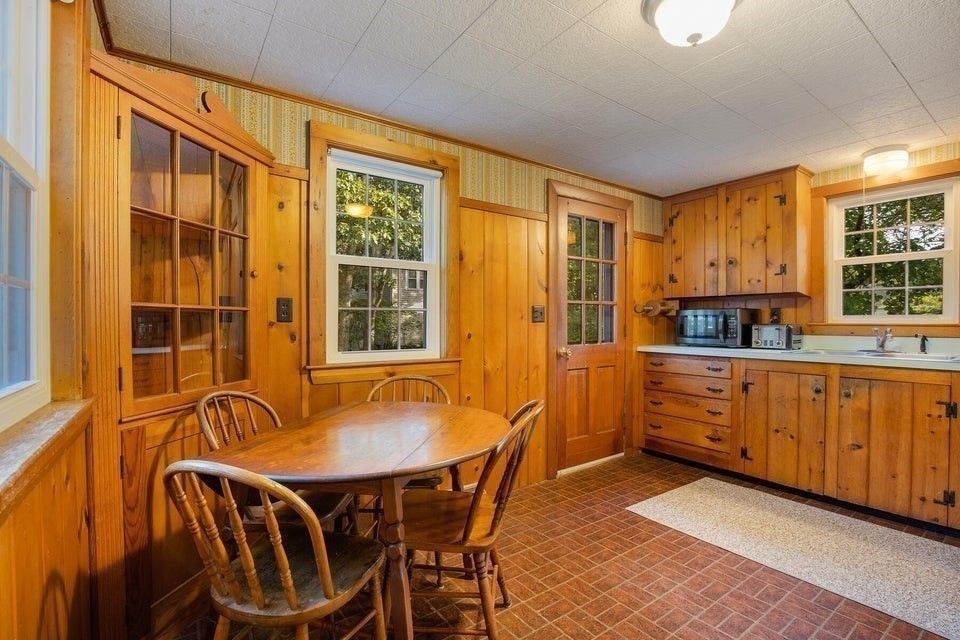Dining room, Interior, Kitchen, Wooden Walls