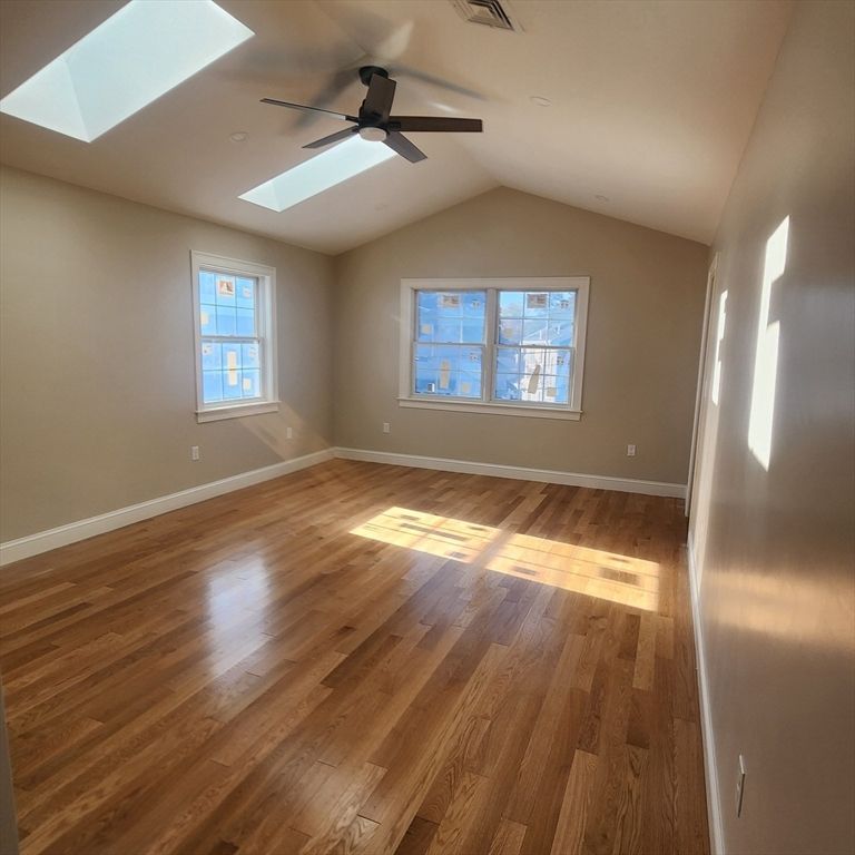 Empty room, Interior, Wood Texture Flooring