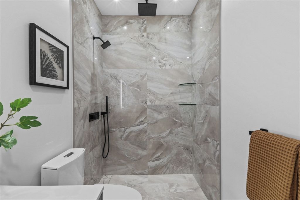 Bathroom, Interior, Marble Walls