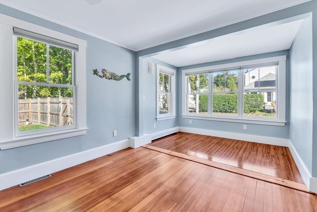 Empty room, Interior, Wood Texture Flooring