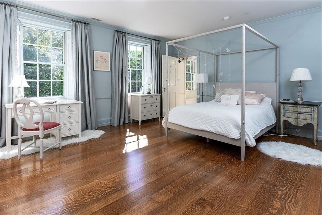 Bedroom, Home Office, Interior, Wood Texture Flooring