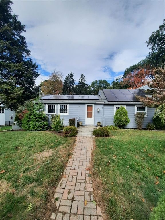 Backyard, Exterior, Solar Panels