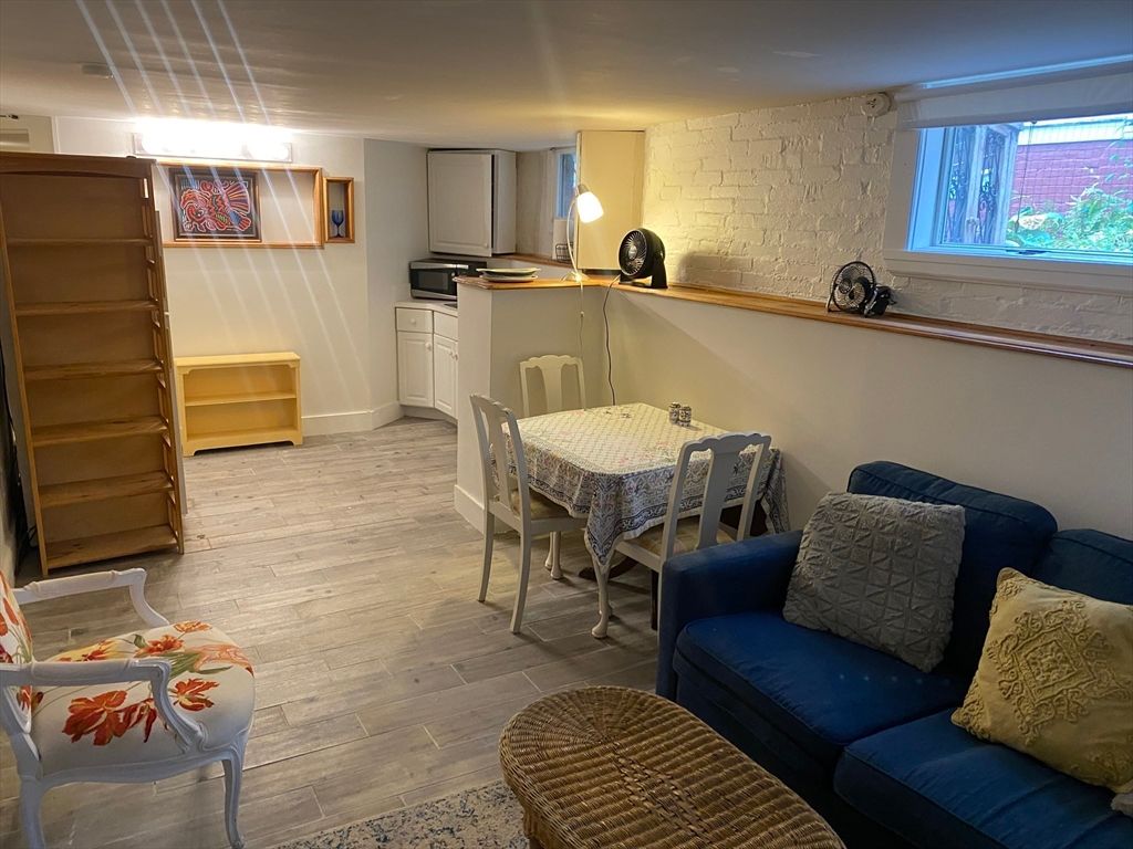 Dining room, Interior, Kitchen, Stone Walls, Wood Texture Flooring